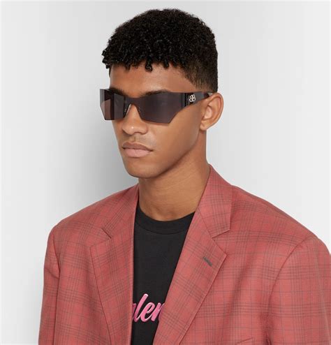 balenciaga frameless sunglasses.